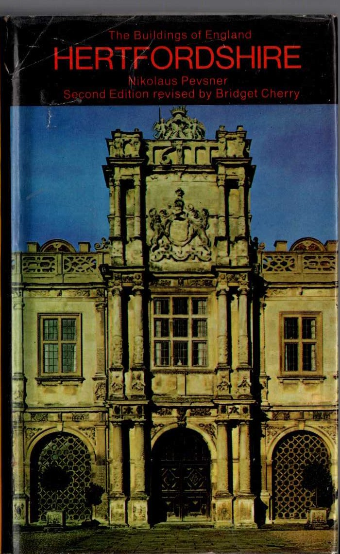 HERTFORDSHIRE (Buildings of England) front book cover image