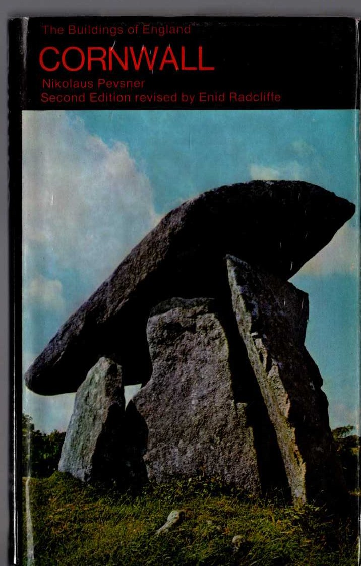 CORNWALL (Buildings of England) front book cover image