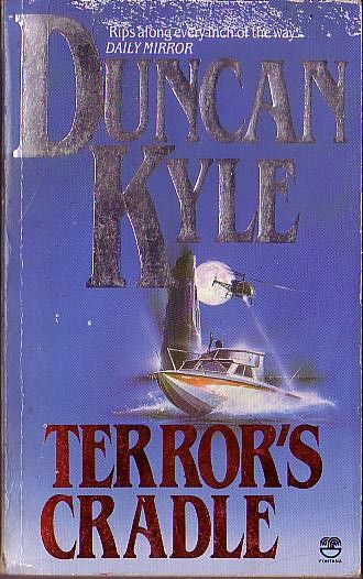 Duncan Kyle  TERROR'S CRADLE front book cover image