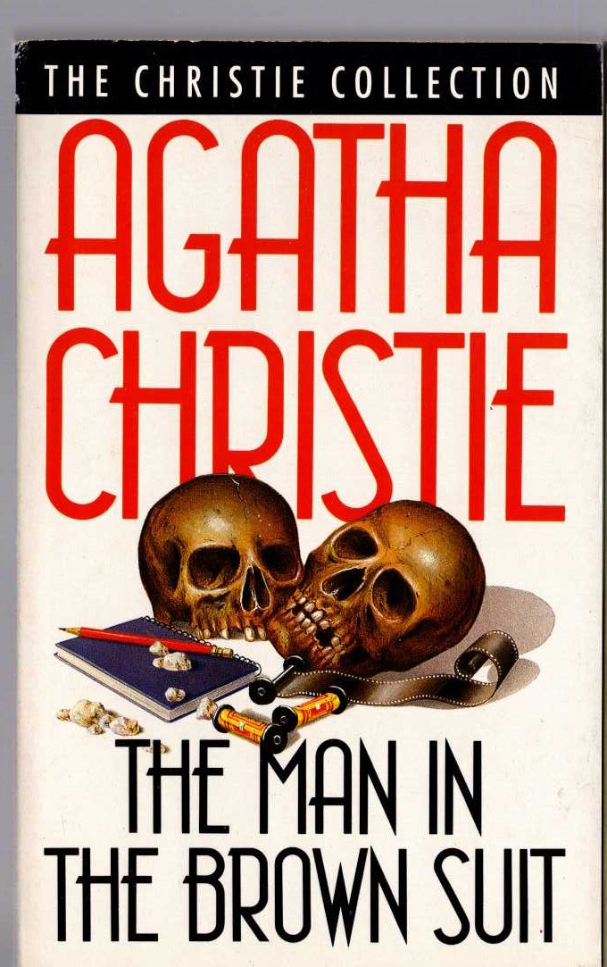Agatha Christie  THE MAN IN THE BROWN SUIT front book cover image