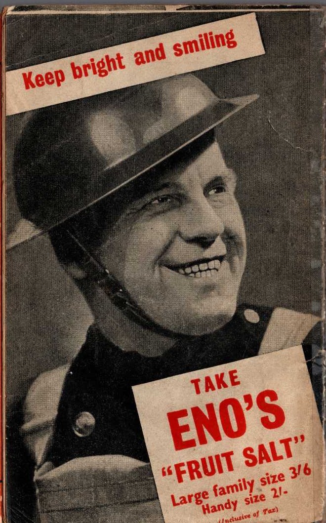 Evelyn Waugh  SCOOP magnified rear book cover image