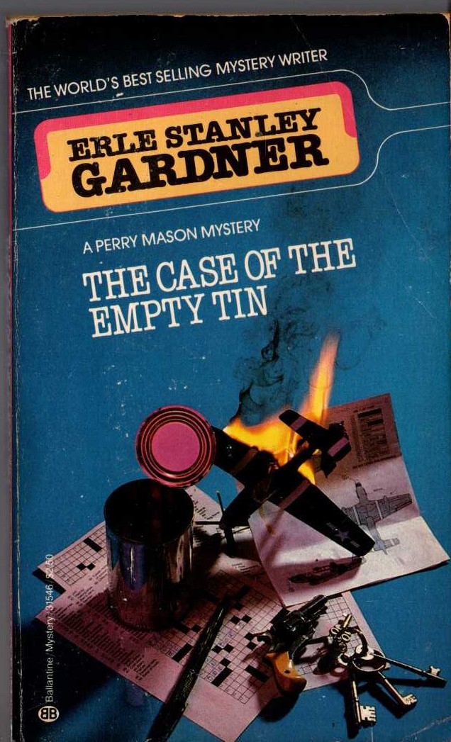 Erle Stanley Gardner  THE CASE OF THE EMPTY TIN front book cover image
