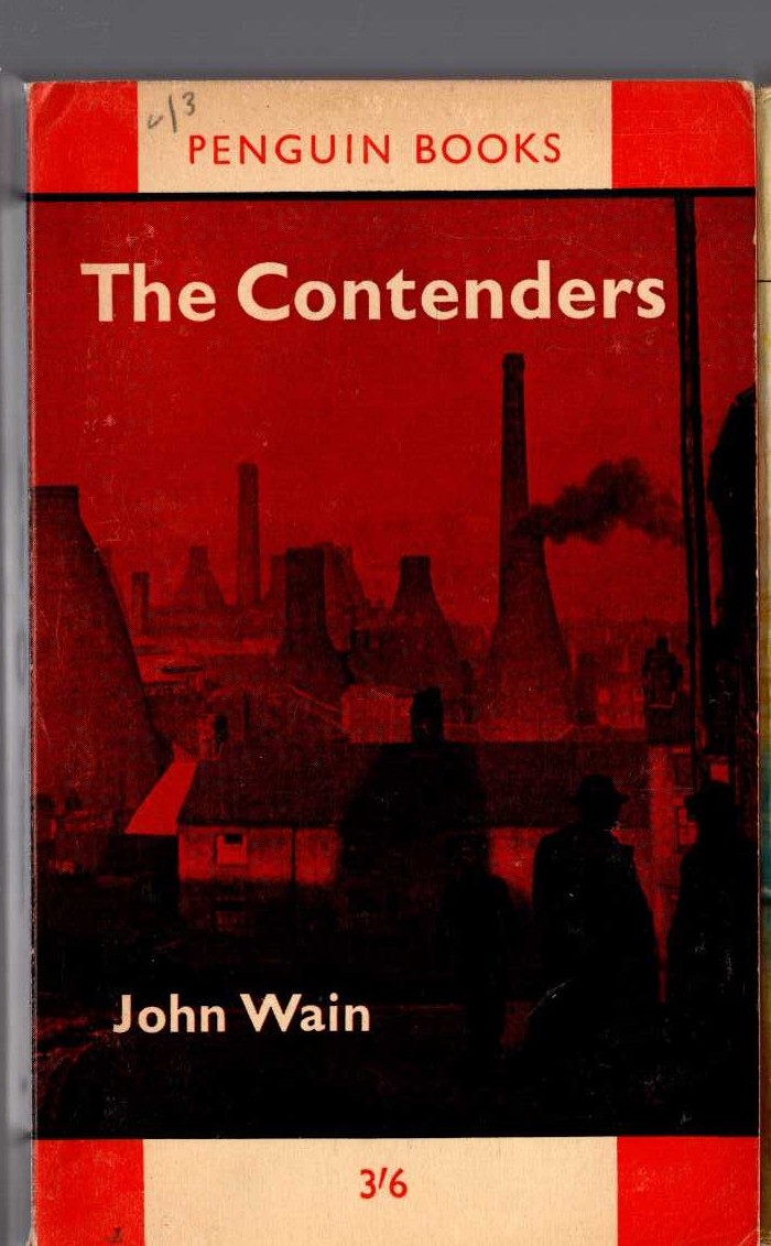 John Wain  THE CONTENDERS front book cover image