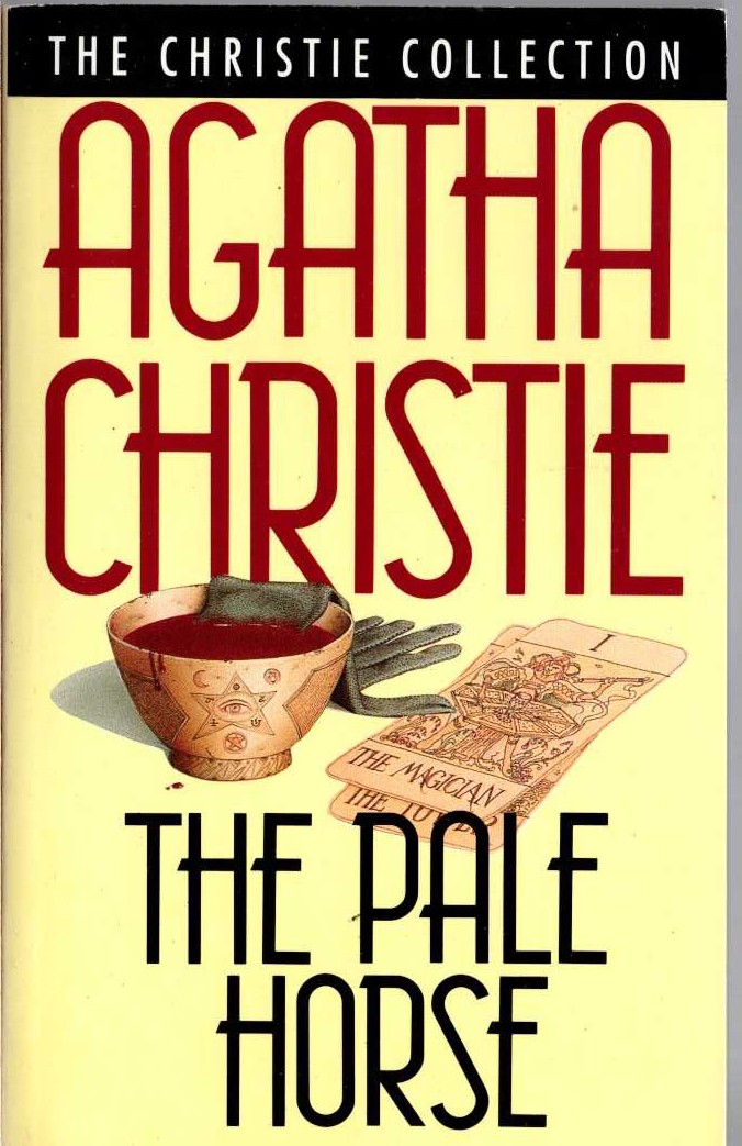 Agatha Christie  THE PALE HORSE front book cover image