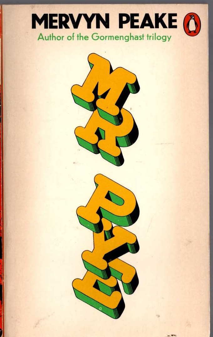 Mervyn Peake  MR PYE front book cover image