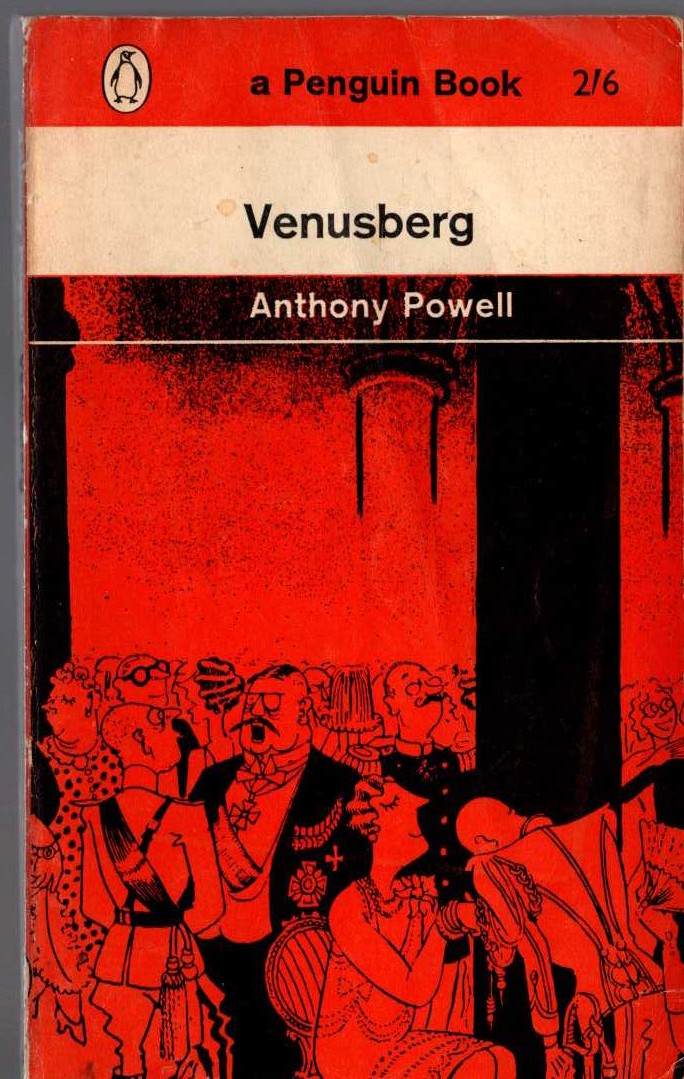 Anthony Powell  VENUSBERG front book cover image