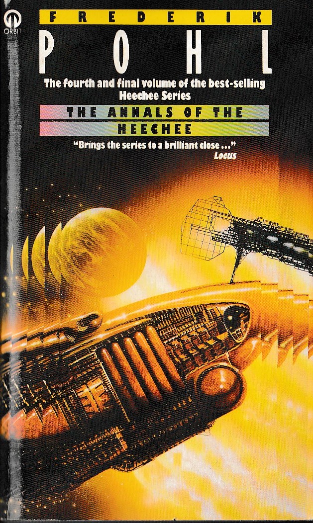 Frederik Pohl  THE ANNALS OF THE HEECHEE front book cover image