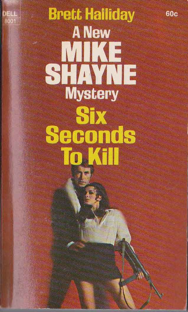 Brett Halliday  SIX SECONDS TO KILL front book cover image