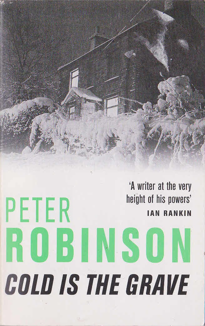 Peter Robinson  COLD IS THE GRAVE front book cover image