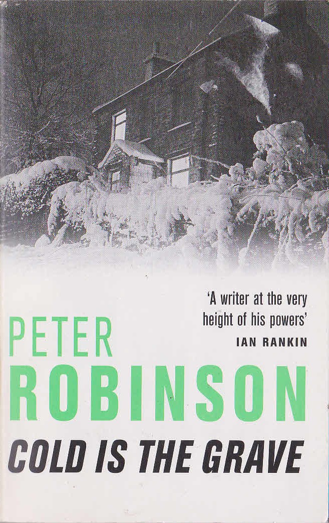 Peter Robinson  COLD IS THE GRAVE front book cover image