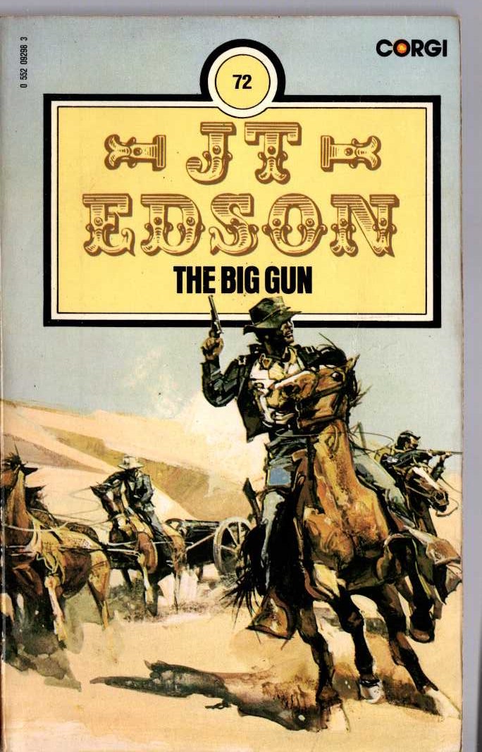 J.T. Edson  THE BIG GUN front book cover image