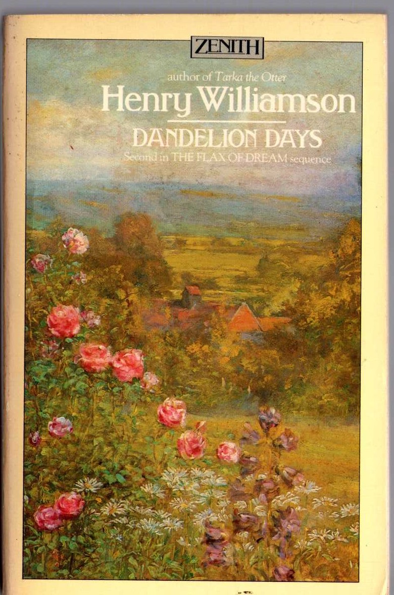 Henry Williamson  DANDELION DAYS front book cover image