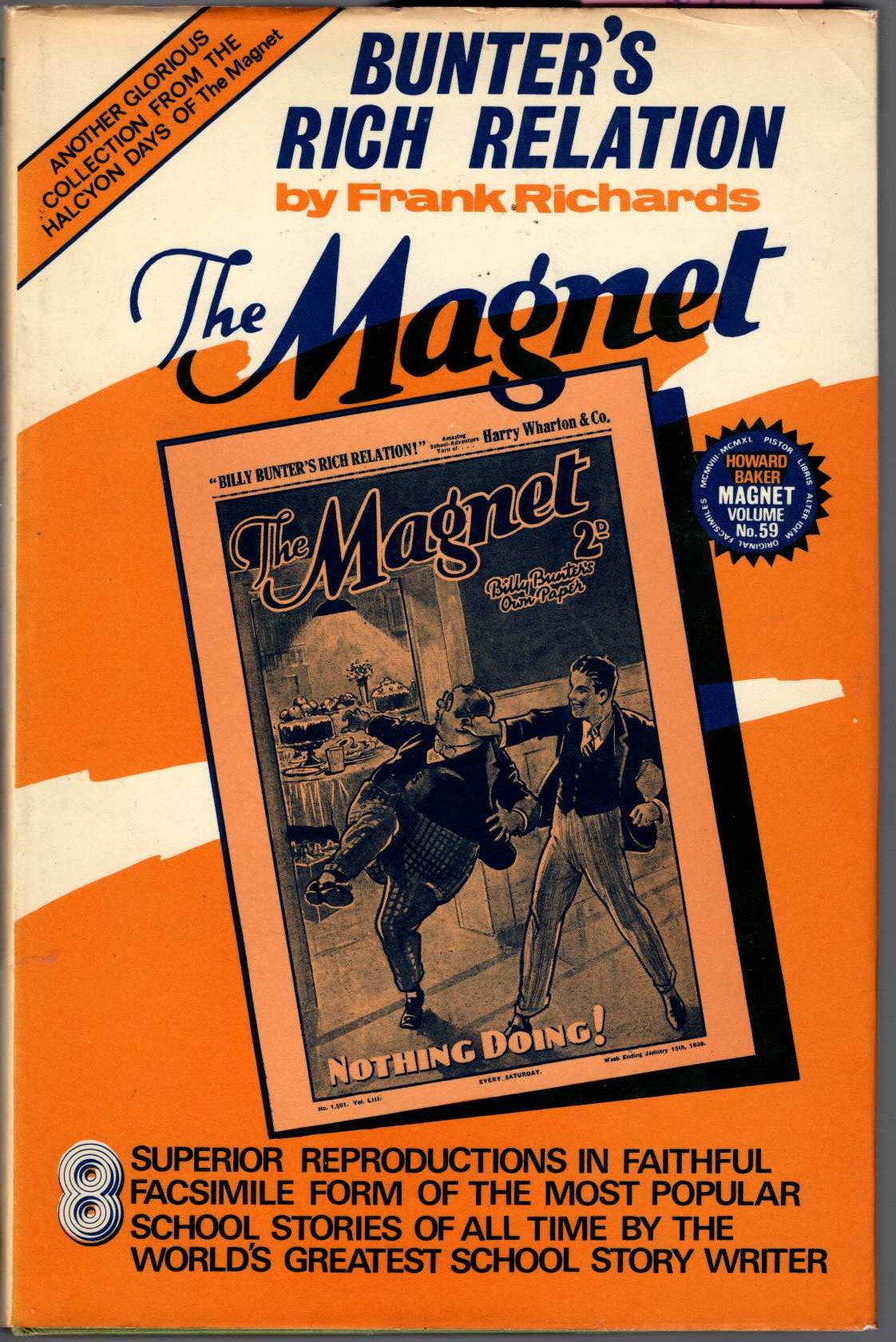 BUNTER'S RICH RELATION front book cover image
