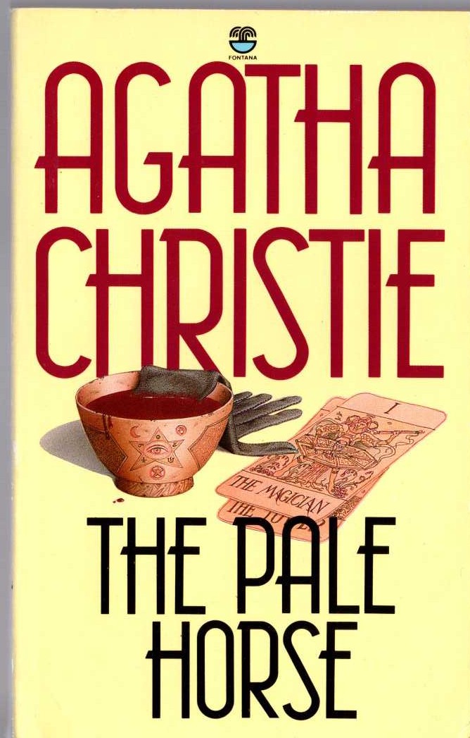 Agatha Christie  THE PALE HORSE front book cover image