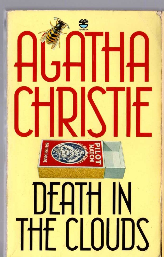 Agatha Christie  DEATH IN THE CLOUDS front book cover image