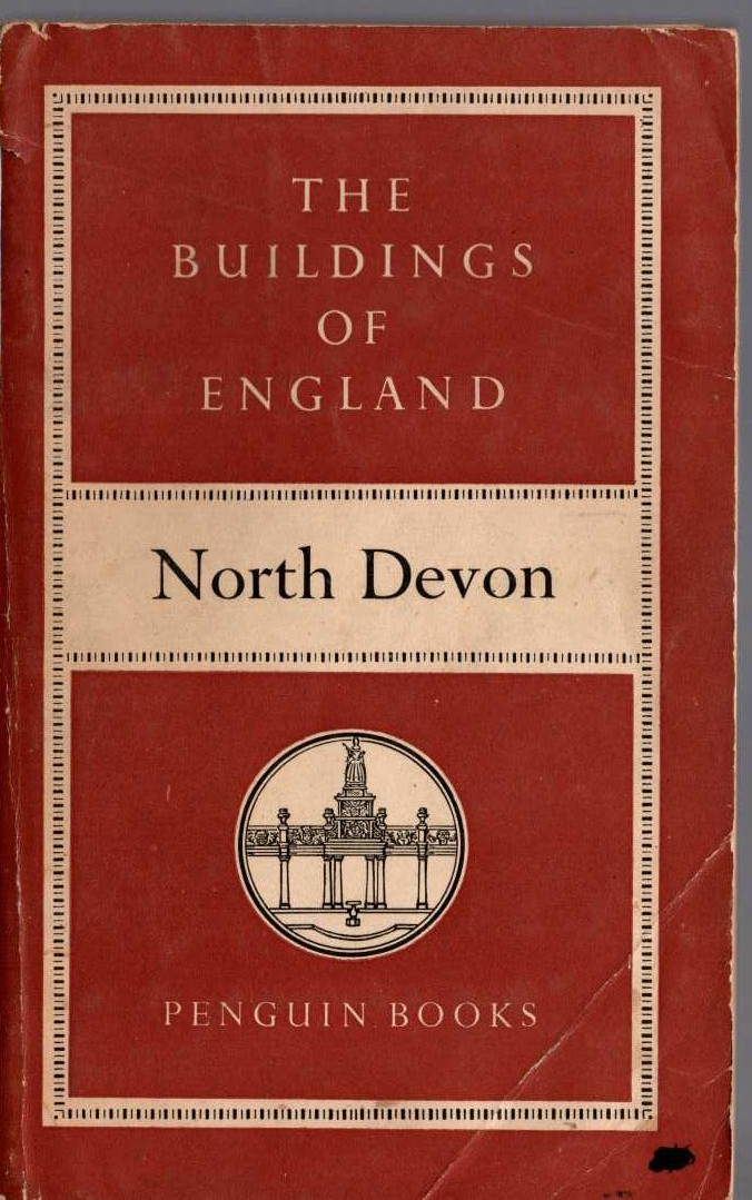 Nikolaus Pevsner  NORTH DEVON (Buildings of England) front book cover image