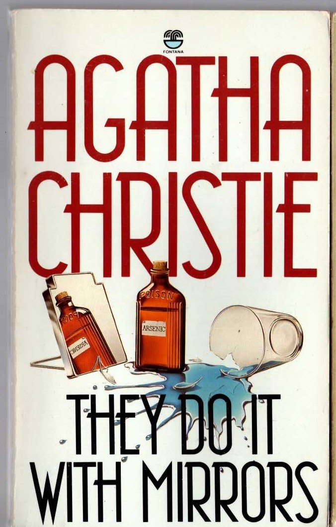 Agatha Christie  THEY DO IT WITH MIRRORS front book cover image