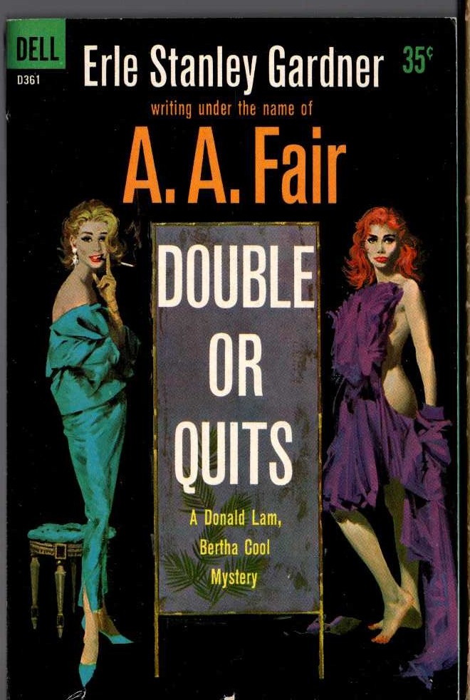 A.A. Fair  DOUBLE OR QUITS front book cover image