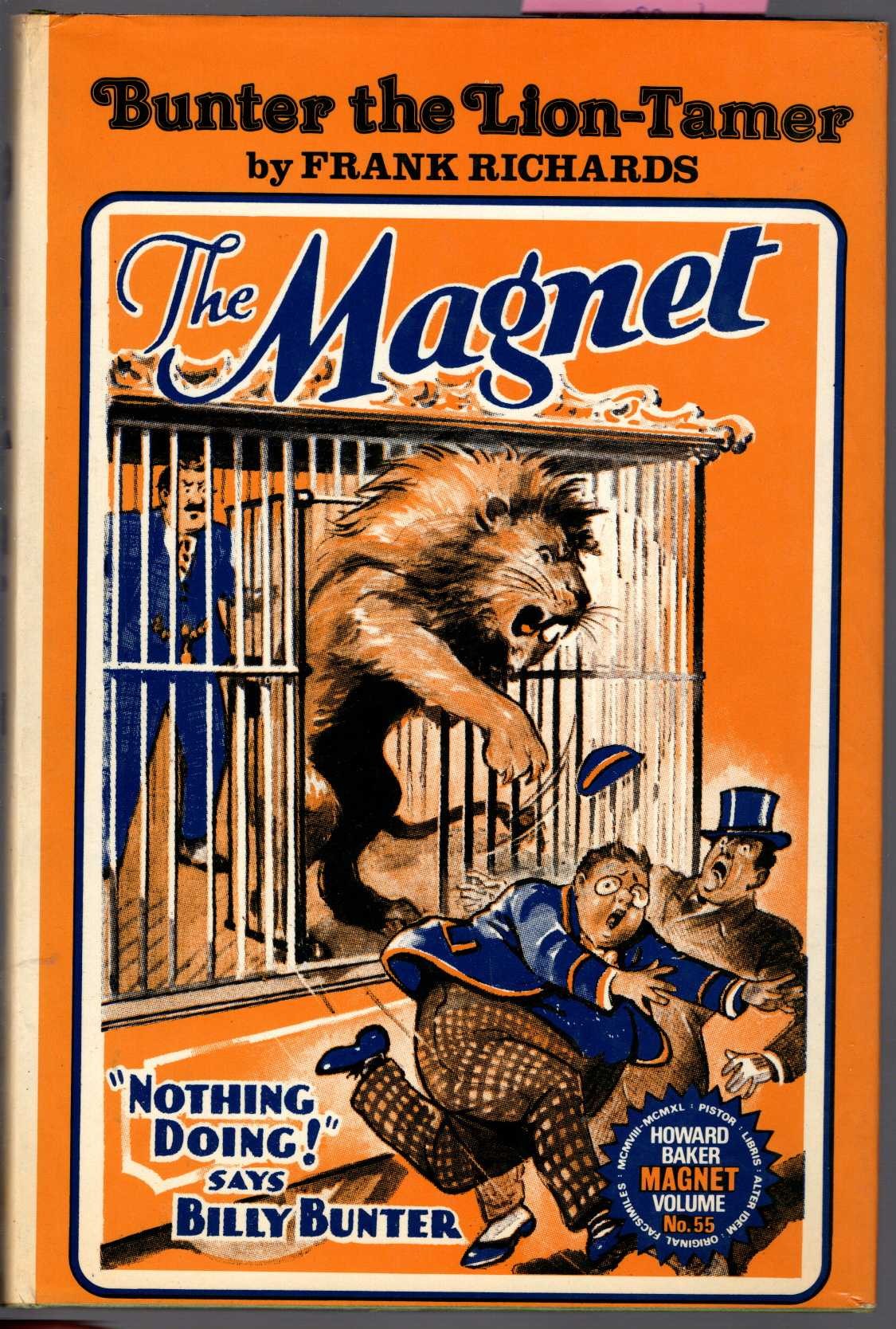 BUNTER THE LION-TAMER front book cover image