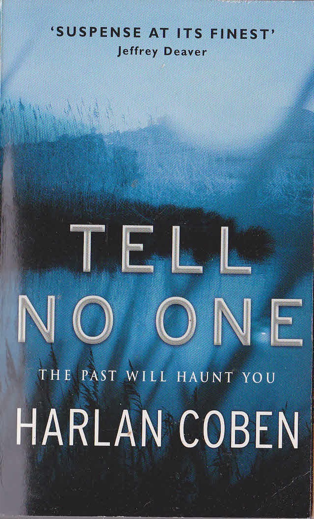 Harlan Coben  TELL NO ONE front book cover image