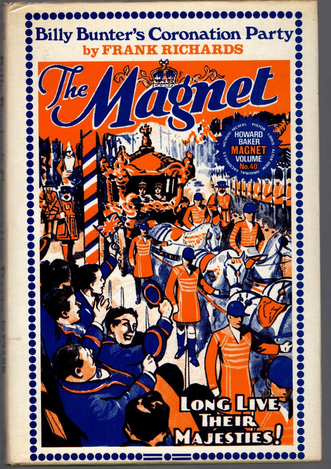 BILLY BUNTER'S CORONATION PARTY front book cover image
