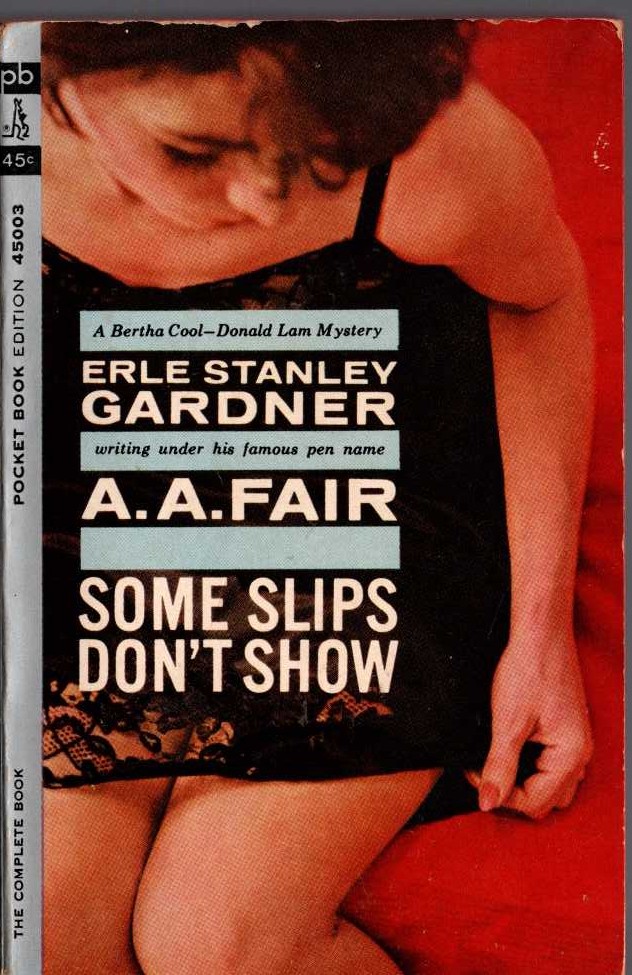 A.A. Fair  SOME SLIPS DON'T SHOW front book cover image