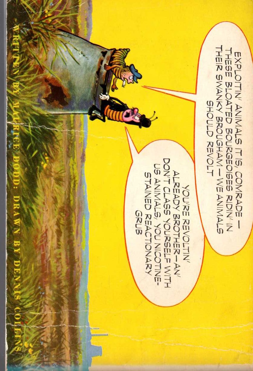 Maurice Dodd  THE PERISHERS No.16 magnified rear book cover image