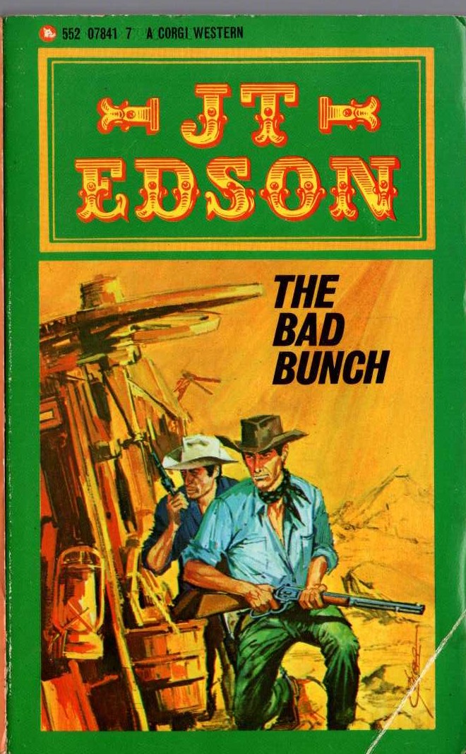 J.T. Edson  THE BAD BUNCH front book cover image