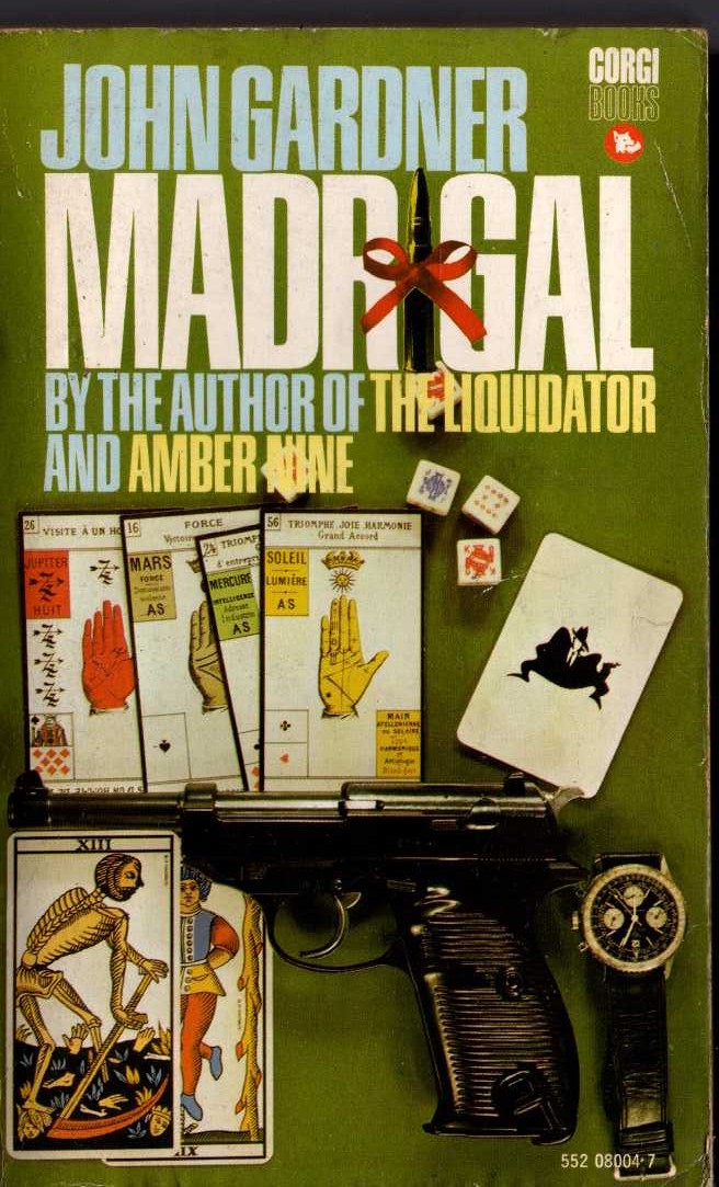 John Gardner  MADRIGAL front book cover image