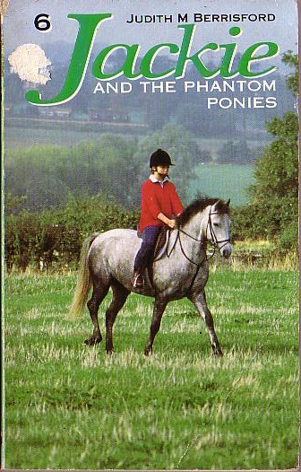 Judith M. Berrisford  JACKIE AND THE PHANTOM PONIES front book cover image