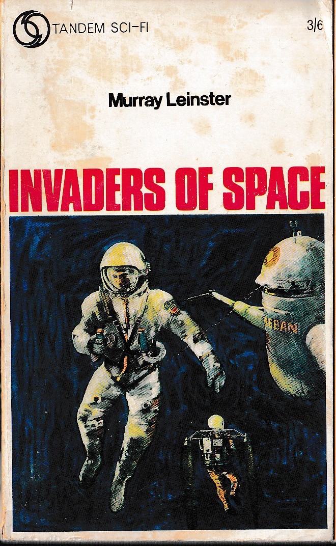 Murray Leinster  INVADERS OF SPACE front book cover image