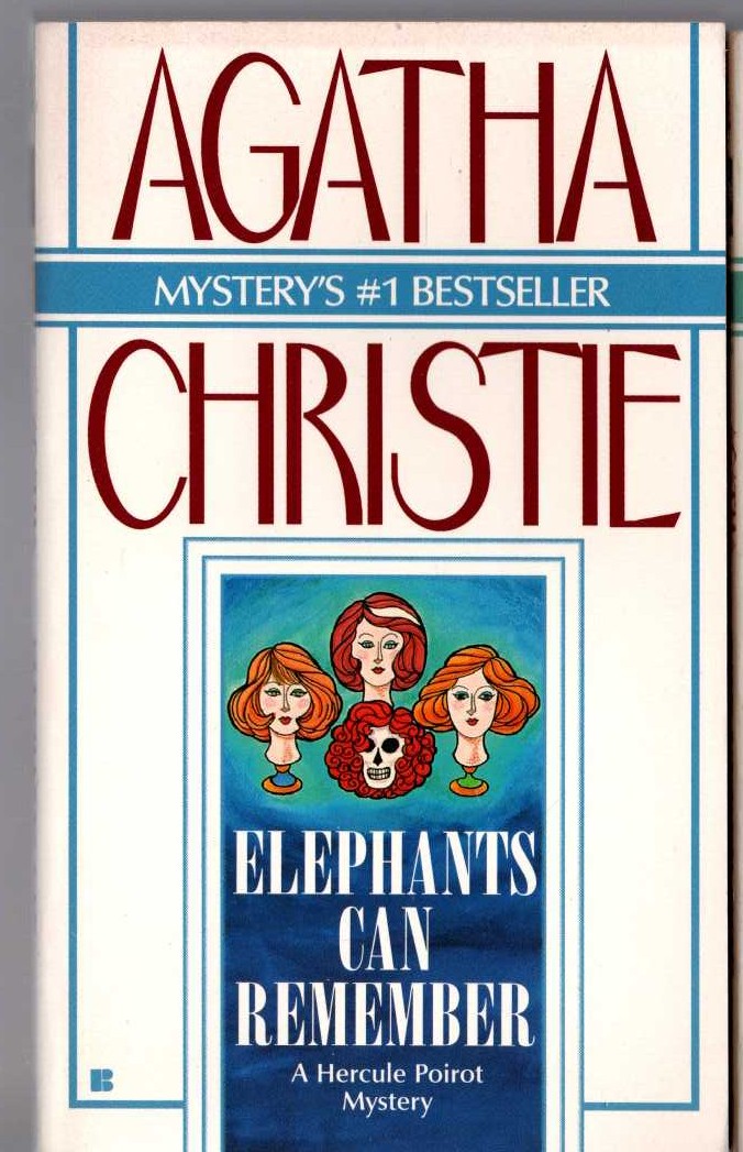 Agatha Christie  ELEPHANTS CAN REMEMBER front book cover image