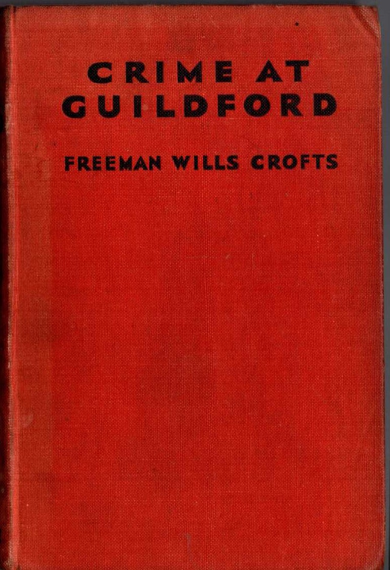 CRIME AT GUILDFORD front book cover image