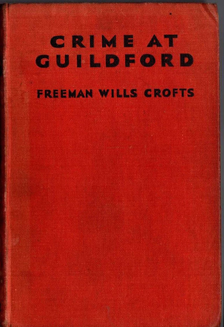 CRIME AT GUILDFORD front book cover image