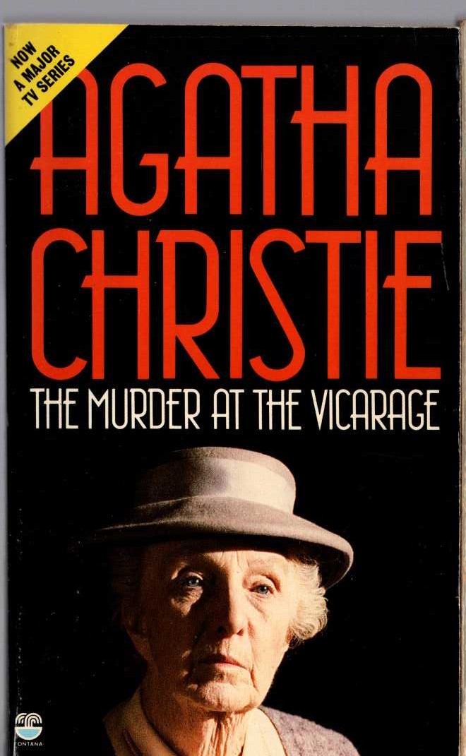 Agatha Christie  THE MURDER AT THE VICARAGE (Joan Hickson) front book cover image