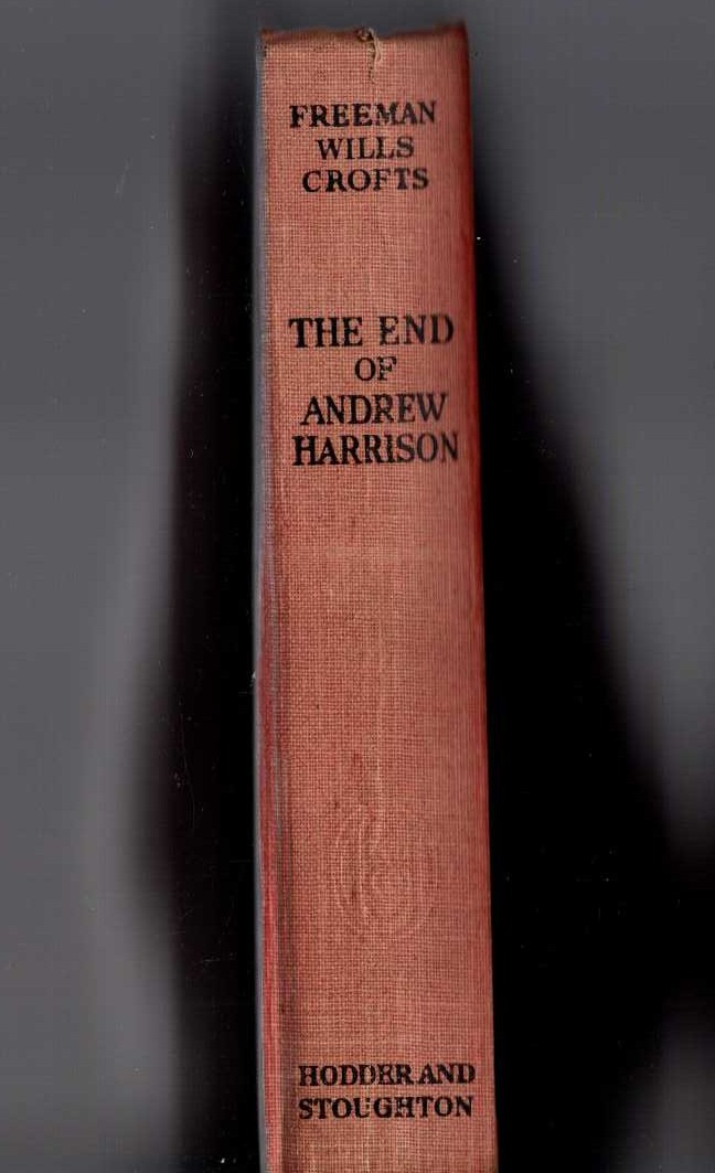 THE END OF ANDREW HARRISON front book cover image
