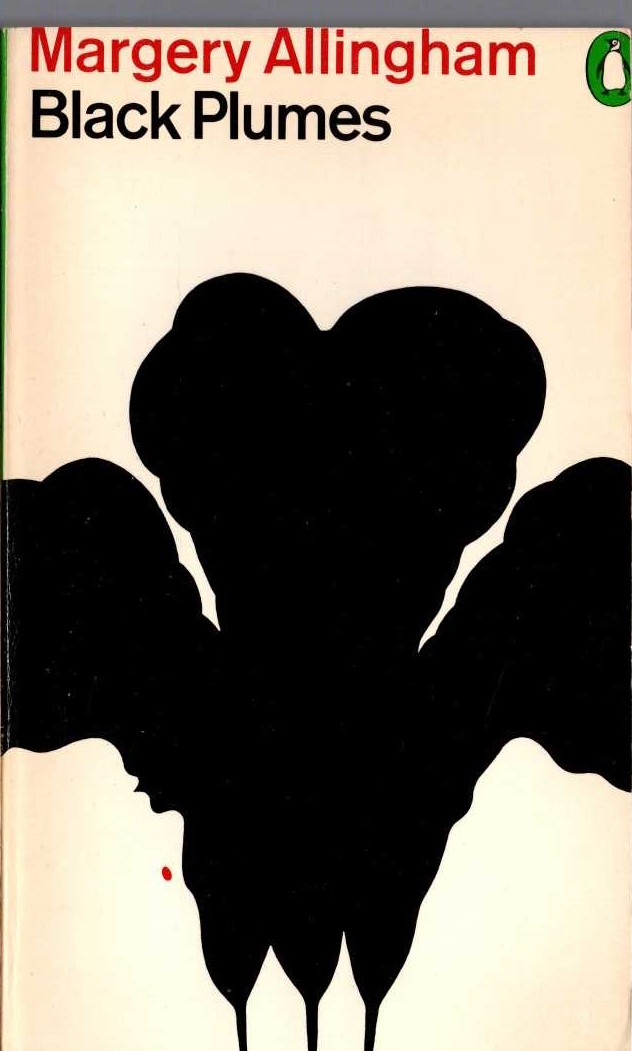 Margery Allingham  BLACK PLUMES front book cover image