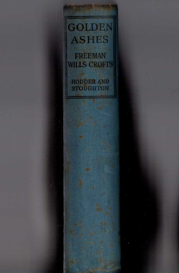 GOLDEN ASHES front book cover image