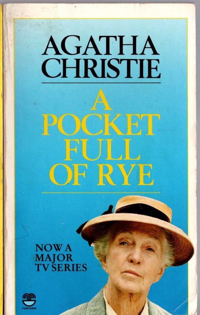 Agatha Christie  A POCKET FULL OF RYE (Joan Hickson) front book cover image