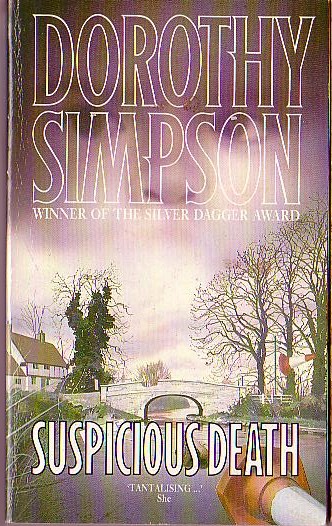 Dorothy Simpson  SUSPICIOUS DEATH front book cover image