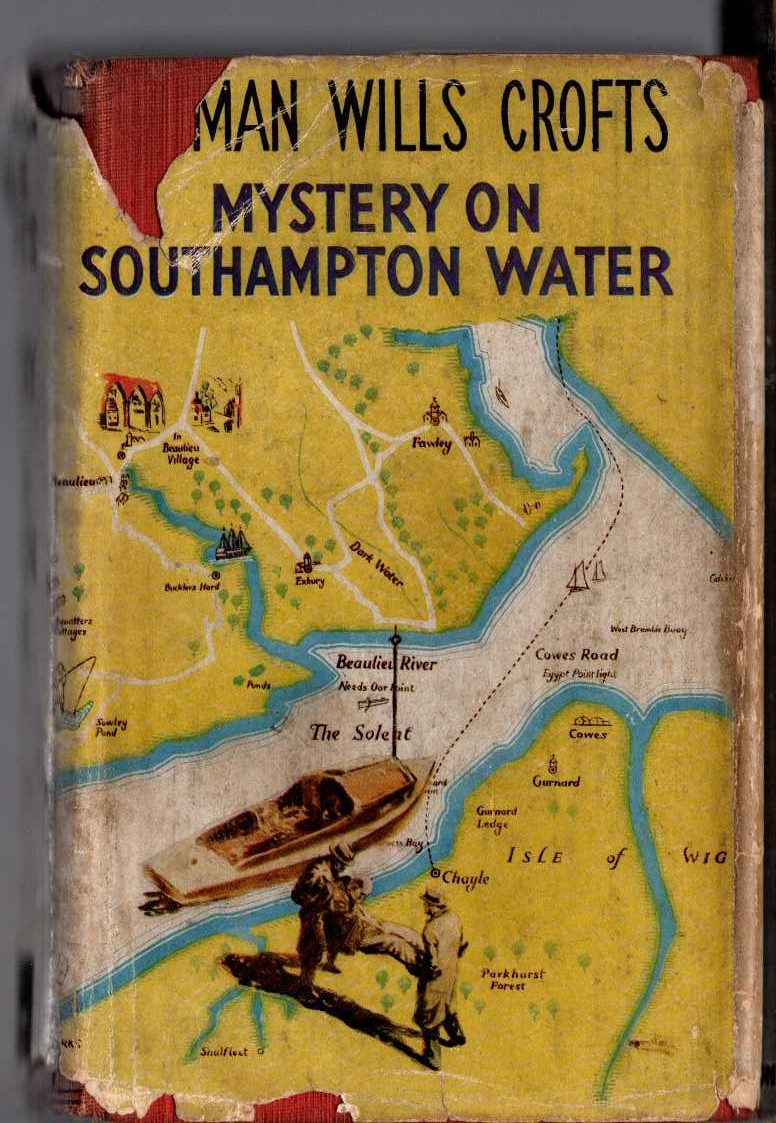 MYSTERY ON SOUTHAMPTON WATER front book cover image