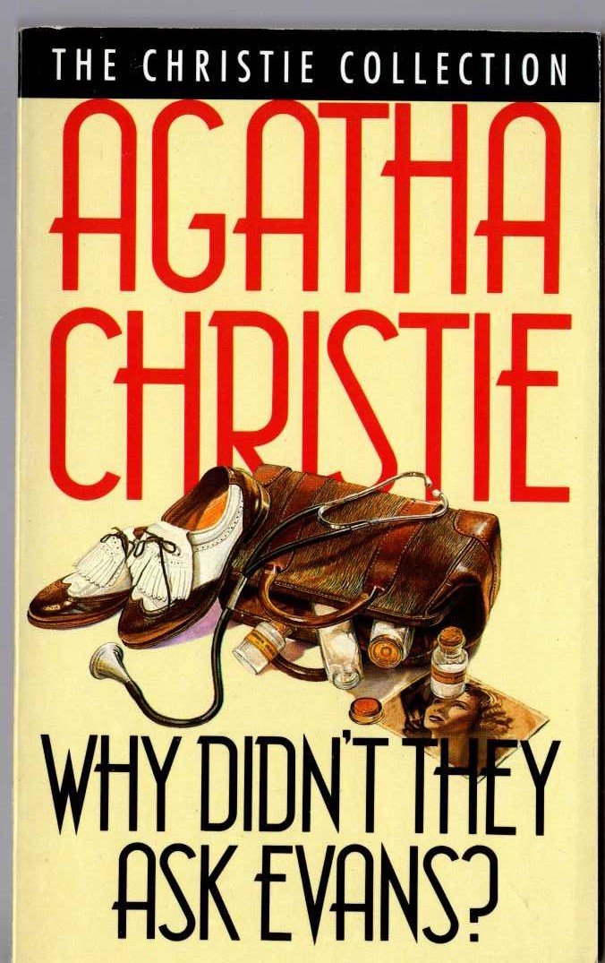 Agatha Christie  WHY DIDN'T THEY ASK EVANS? front book cover image