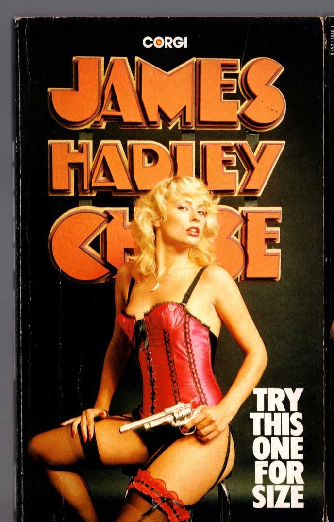 James Hadley Chase  TRY THIS ONE FOR SIZE front book cover image