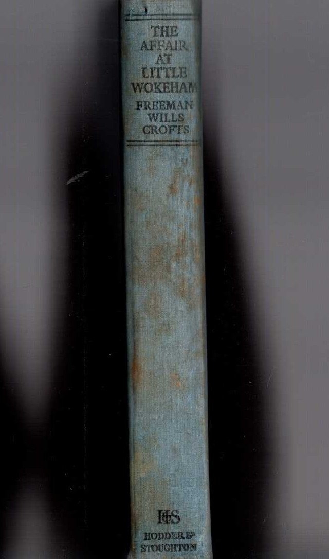 THE AFFAIR AT LITTLE WOKEHAM front book cover image