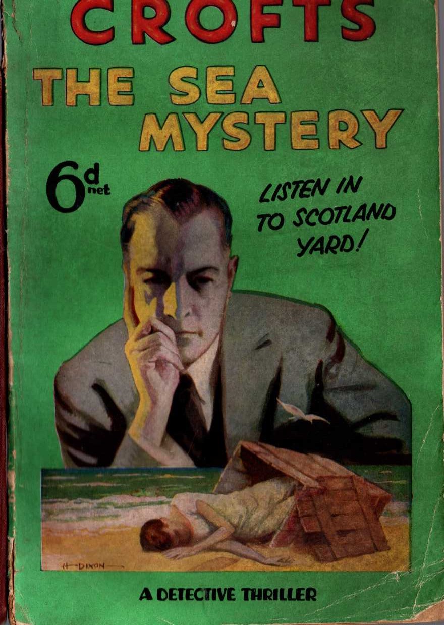 Freeman Wills Crofts  THE SEA MYSTERY front book cover image