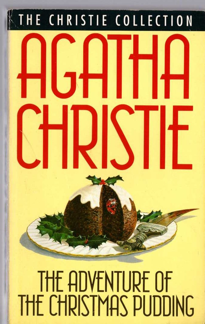 Agatha Christie  THE ADVENTURE OF THE CHRISTMAS PUDDING front book cover image