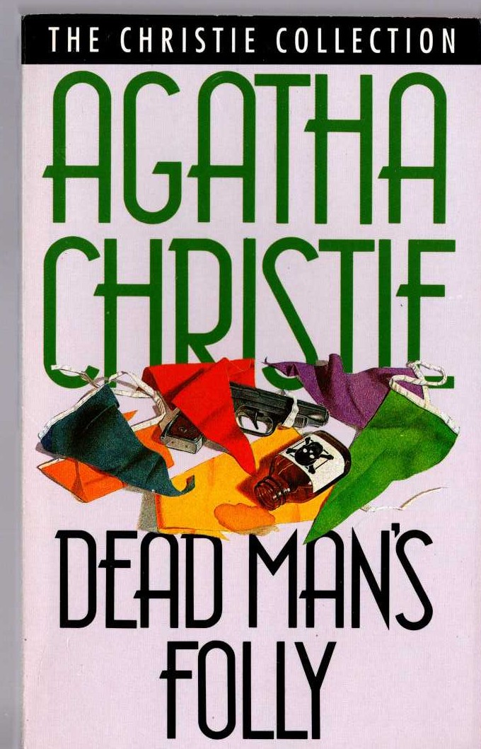 Agatha Christie  DEAD MAN'S FOLLY front book cover image