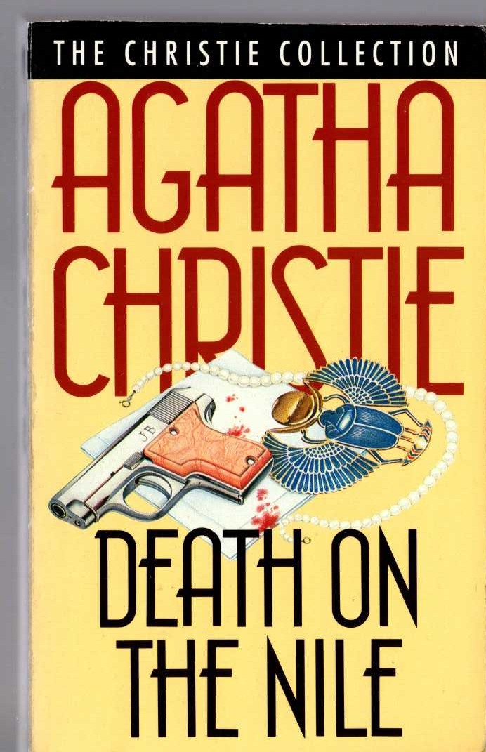 Agatha Christie  DEATH ON THE NILE front book cover image