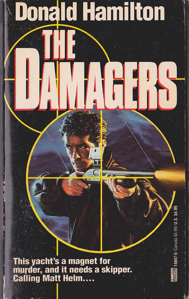 Donald Hamilton  THE DAMAGERS front book cover image