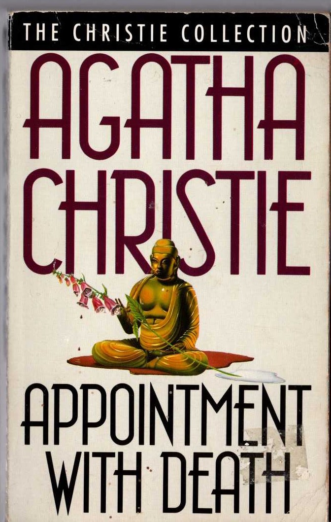 Agatha Christie  APPOINTMENT WITH DEATH front book cover image